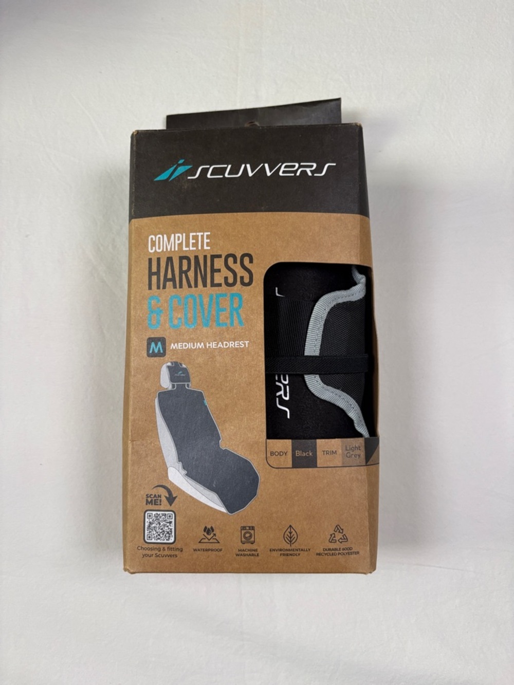 Scuffvers Complete Harness & Cover - Black (Medium)